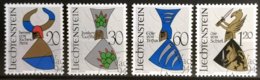 1966 Wappenserie III ET-Stempel MiNr: 465-468 - Otros & Sin Clasificación