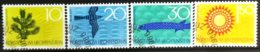 1966 Schutz Der Natur ET-Stempel MiNr: 460-463 - Sonstige & Ohne Zuordnung