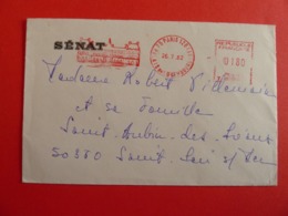 Enveloppe Du Senat 1982 - Maschinenstempel (Werbestempel)