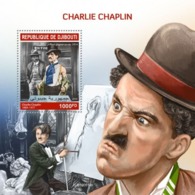 DJIBUTI - 2019 - Charlie Chaplin - Perf Souv Sheet - M N H - Gibuti (1977-...)