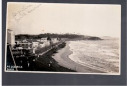 BRAZIL Bahia - Avenida Oceanica Ca 1930  Photo Postcard - Salvador De Bahia