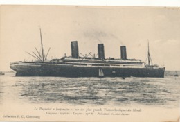 Paquebot IMPERATOR - Steamers