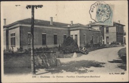 CPA Oullins Le Perron Pavillon Chambeyron Rambaud 1195 BF Paris Hôpital YT Blanc 111 Ambulant Moulins à Lyon 69 1905 - Oullins