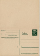 SAARLAND - 1957 , Postkarte Mit Antwortkarte - Postal Stationery