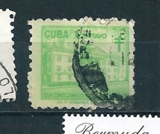 N° 37  Bienfaisance TIMBRE Cuba 1958  Oblitéré  1 Centavo - Beneficenza