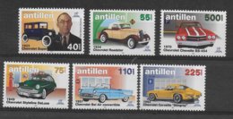 NEDERLANSE ANTILLEN - SERIE YVERT N° 1126/1131 ** MNH - COTE = 22 EUR. - AUTOMOBILES - Curaçao, Antilles Neérlandaises, Aruba