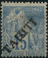 Tahiti (1893) N 12 * (charniere) - Neufs