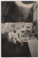 Carte Photo Militaria Hôpital Auxiliaire 58 LA FRETTE Isère Infirmières Médecin Nommés Durand Lyon - Oorlog 1914-18