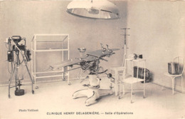 SALLE D'OPERATIONS- CLINIQUE HENRY DELAGENIERE- LE MANS - Santé