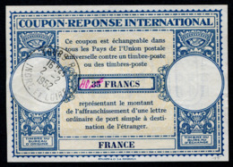 FRANCE  International Reply Coupon / Coupon Réponse International - Antwoordbons