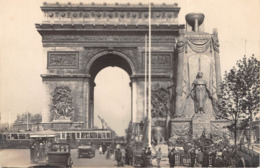 PARIS-ARC DE TRIOMPHE- CARTE-PHOTO - Triumphbogen