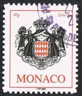 2006 - MONACO - STEMMA / COATS OF ARMS. USATO / USED - Oblitérés