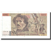 France, 100 Francs, Delacroix, 1993, BRUNEEL, BONARDIN, VIGIER, TTB - 100 F 1978-1995 ''Delacroix''