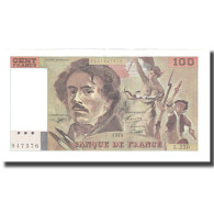 France, 100 Francs, Delacroix, 1993, BRUNEEL, BONARDIN, VIGIER, SPL - 100 F 1978-1995 ''Delacroix''