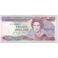 Billet, Etats Des Caraibes Orientales, 20 Dollars, 1988-93, Undated (1988-93) - Oostelijke Caraïben