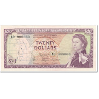Billet, Etats Des Caraibes Orientales, 20 Dollars, 1965, Undated (1965), KM:15g - Caribes Orientales