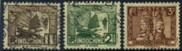 LOTE 1815   ///  (C030) FRANCIA INDOCHINE 1931  YVERT Nº: 155/157 - Used Stamps