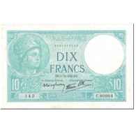 France, 10 Francs, Minerve, 1940, 1940-12-05, SUP, Fayette:7.23, KM:84 - 10 F 1916-1942 ''Minerve''