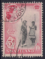 Swaziland 1956 QE2 3d Swazi Courting Couple Used SG 56 ( H139 ) - Swasiland (...-1967)