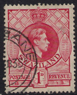 Swaziland 1938 - 54 KGV1 1d Rose Red SG 29 ( A812 ) - Swaziland (...-1967)