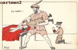 CARICATURE ANTI-ALLEMAND ILLUSTRATEUR SALVIS POLITIQUE SUISSE GUERRE GUERRE KRIEG - Satiriques