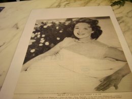 PHOTO LA BELLE ROUSSE SUSAN HAYWARD 1955 - Ohne Zuordnung