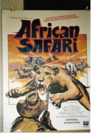 "African Safari" Ron E. Shanin...1969 - 60x80 - TTB - Plakate & Poster