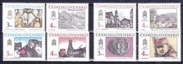 ** Tchécoslovaquie 1987-90, Collection Chateau De Bratislava, (MNH - Lots & Serien