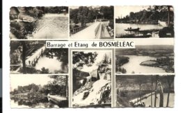 BOSMELEAC - ALLINEUC - Barrage Alimentant Canal Nantes à Brest - Carte Multivues LYNA 1958 - VENTE DIRECTE X - Bosméléac