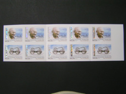 GREECE 2019 Booklets SELF-ADHESIVE 150th Birth Anniversary Of Mahatma Gandhi MNH.. - Carnets