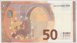 50 EURO ITALIA  SE  S024  Ch. "47"  - DRAGHI   UNC - 50 Euro