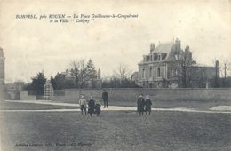 2019 - SEINE MARITIME - 76 - BIHOREL LES ROUEN - Place Guillaume Le Conquérant Villa Coligny - Bihorel