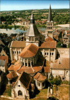 ! [58] CPM La Charite Sur Loire, Eglise Notre Dame, 1994, Kirche, Frankreich - La Charité Sur Loire