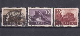 Austria 1937 Mi#646-648 Used - Gebraucht