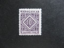 MADAGASCAR: TB  Timbres-Taxe N° 31, Neuf XX. - Postage Due