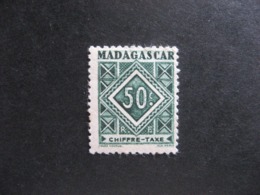 MADAGASCAR: Timbre-Taxe N° 33, Neuf X. - Strafport