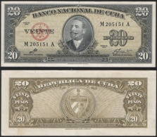 Cuba P 80 C - 20 Pesos 1960 - UNC - Cuba