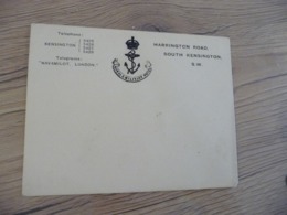 Card Pub Angleterre Englan Naval And Military London - Otros & Sin Clasificación