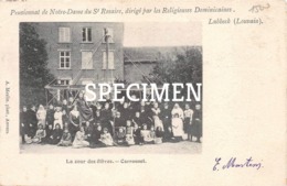 Pensionnat De N.D. Du St Rosaire Dirigé Par Les Religieuses Dominicaines - La Cour Des élèves Carrousel - Lubbeek - Lubbeek