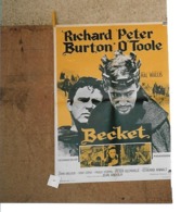 "Becket" Richard Burton, Peter O'Toole...1964 - 60x80 - TTB - Affiches & Posters