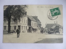 Delcampe - Léré.     Place Du Marché. - Lere