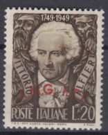 Italy Trieste Zone A AMG-FTT 1949 Sassone#48 Mint Never Hinged - Ungebraucht