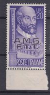 Italy Trieste Zone A AMG-FTT 1949 Sassone#50 Mint Never Hinged - Ungebraucht