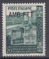 Italy Trieste Zone A AMG-FTT 1949 Sassone#54 Mint Never Hinged - Ungebraucht