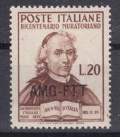 Italy Trieste Zone A AMG-FTT 1950 Sassone#78 Mint Never Hinged - Neufs