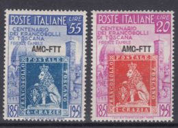 Italy Trieste Zone A AMG-FTT 1951 Sassone#108-109 Mint Never Hinged - Mint/hinged