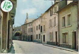 79 - Très Belle Carte Postale Semi Moderne Dentelée De   LA MOTHE SAINT HERAYE  La Rue De La Libération - La Mothe Saint Heray