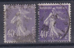 FRANCE: Variété De Couleurs Du Y&T 236 Oblitérés - Oblitérés