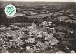 79 - Très Belle Carte Postale Semi Moderne Dentelée De   CELLES SUR BELLE  Vue Aérienne - Celles-sur-Belle