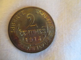 France 2 Centimes 1914 - 2 Centimes